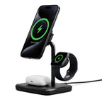 Chargeur sans fil magnétique Qi2 3-en-1 Noir