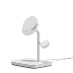 Chargeur sans fil magnétique Qi2 3-en-1 Blanc