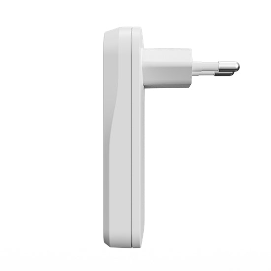 Chargeur mural SLIM GaN 30 W à deux ports USB‑C Blanc