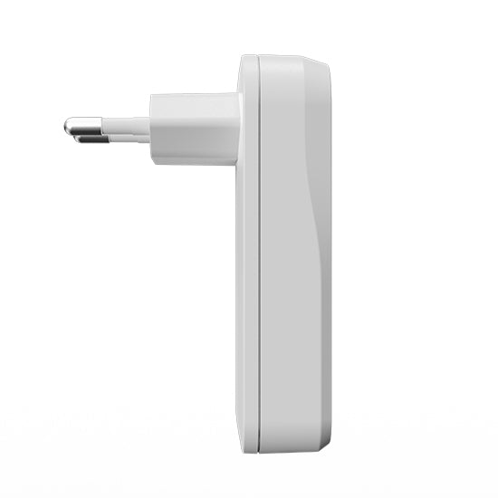 Chargeur mural SLIM GaN 45 W à deux ports USB‑C Blanc