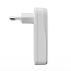Chargeur mural SLIM GaN 65 W à deux ports USB‑C Blanc