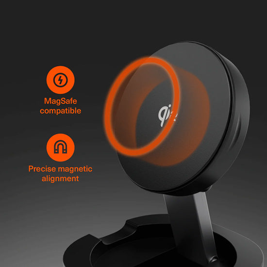 Chargeur sans fil magnétique pliable Qi2 ChargeBase Noir