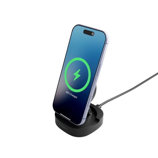 Chargeur sans fil magnétique pliable Qi2 ChargeBase Noir