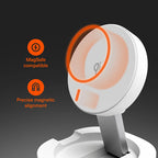 Chargeur sans fil magnétique pliable Qi2 ChargeBase Blanc