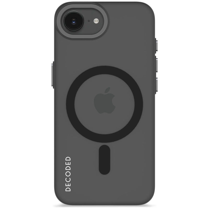 Coque transparente iPhone 17e / 16e Frosted Black