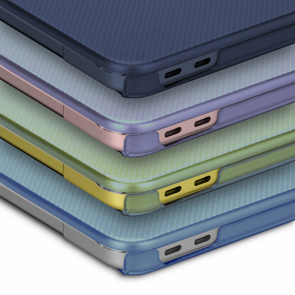 Coque  recyclée Snap-On MackBook Neo Frosted Navy