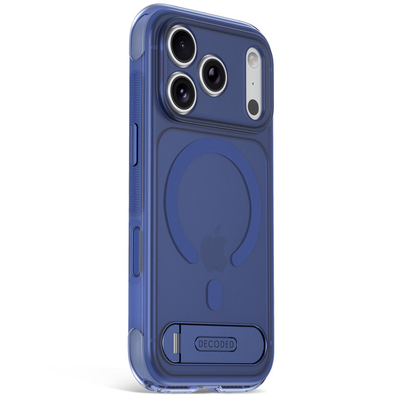 Coque MagSafe Hybride Antimicrobienne iPhone 18 Pro Max Atlantic Blue