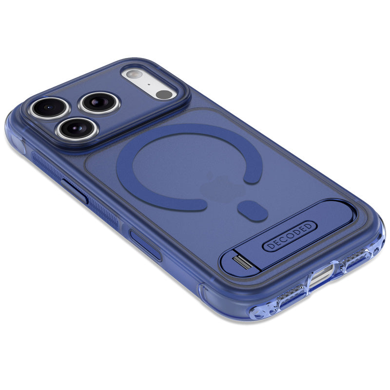 Coque MagSafe Hybride Antimicrobienne iPhone 18 Pro Max Atlantic Blue