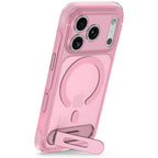 Coque MagSafe Hybride Antimicrobienne iPhone 18 Pro Max Clear Pink