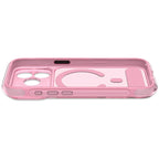Coque MagSafe Hybride Antimicrobienne iPhone 18 Pro Max Clear Pink