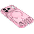 Coque MagSafe Hybride Antimicrobienne iPhone 18 Pro Max Clear Pink