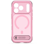 Coque MagSafe Hybride Antimicrobienne iPhone 18 Pro Max Clear Pink