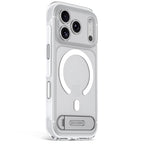 Coque MagSafe Hybride Antimicrobienne iPhone 18 Pro Max Frosted White