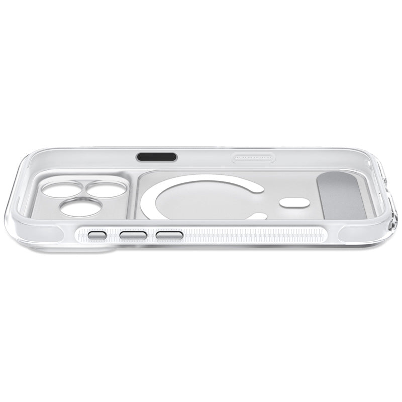 Coque MagSafe Hybride Antimicrobienne iPhone 18 Pro Max Frosted White