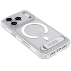 Coque MagSafe Hybride Antimicrobienne iPhone 18 Pro Max Frosted White