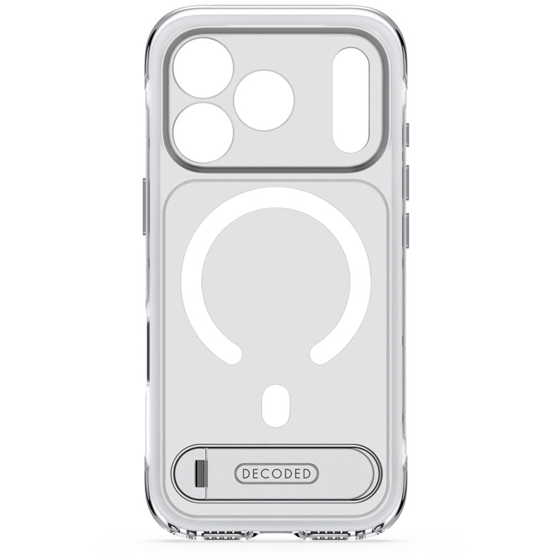 Coque MagSafe Hybride Antimicrobienne iPhone 18 Pro Max Frosted White