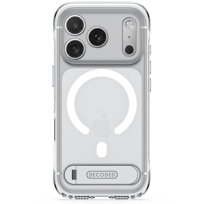 Coque MagSafe Hybride Antimicrobienne iPhone 18 Pro Max Frosted White