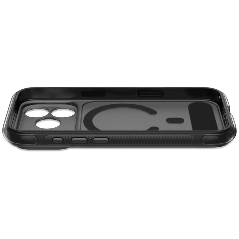 Coque MagSafe Hybride Antimicrobienne iPhone 18 Pro Max Frosted Black