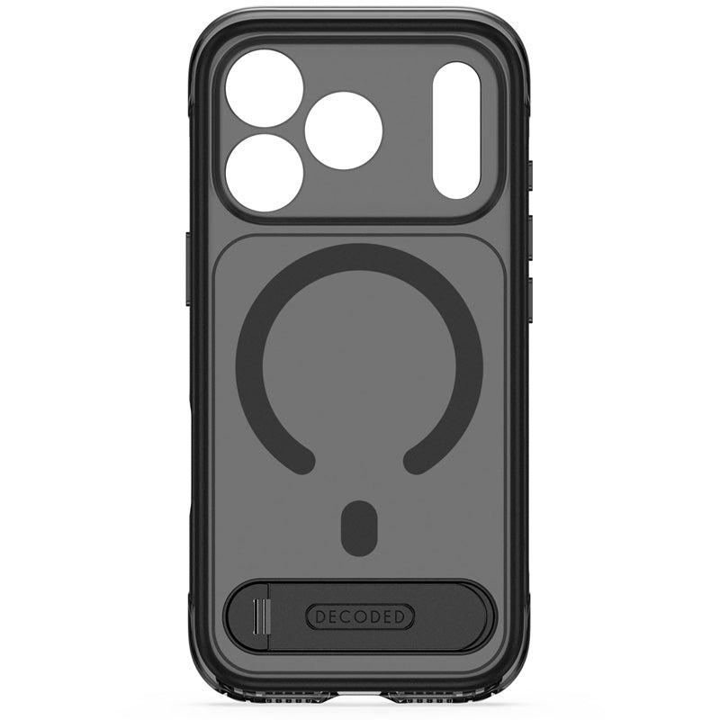 Coque MagSafe Hybride Antimicrobienne iPhone 18 Pro Max Frosted Black