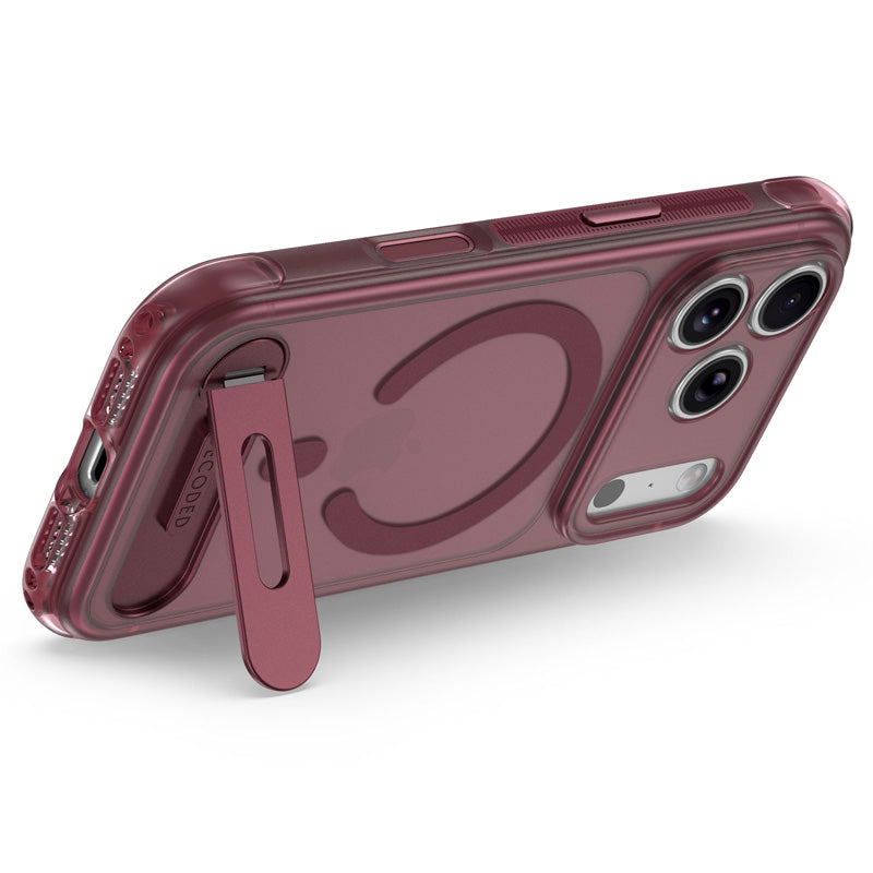 Coque MagSafe Hybride Antimicrobienne iPhone 18 Pro Max Rose Quartz