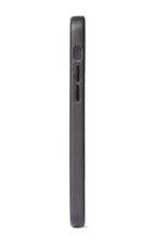 Coque en cuir iPhone 12 Mini Noir