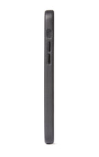 Coque en cuir iPhone 12 Mini Noir