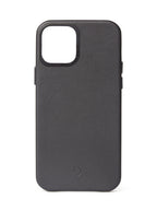 Coque en cuir iPhone 12 Mini Noir