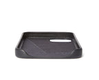Coque en cuir iPhone 12 Mini Noir