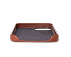 Coque en cuir iPhone 12 Mini Marron