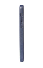 Coque en cuir iPhone 12 Mini Bleu