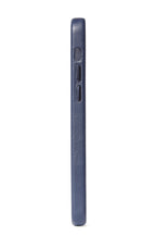 Coque en cuir iPhone 12 Mini Bleu