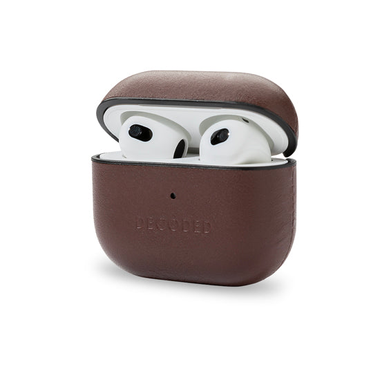 AirCase Lite pour AirPods (3rd gen) Marron