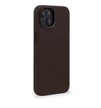 Coque MagSafe en cuir iPhone 14 Plus Marron