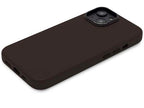 Coque MagSafe en cuir iPhone 14 Plus Marron