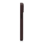 Coque MagSafe en cuir iPhone 14 Plus Marron