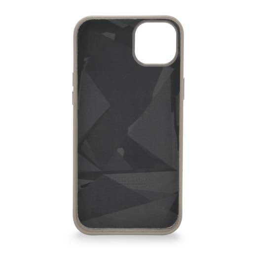 Coque MagSafe en cuir iPhone 14 Plus Beige