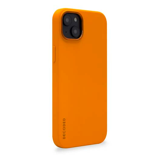 Coque MagSafe Silicone Antimicrobienne iPhone 14 Plus Abricot