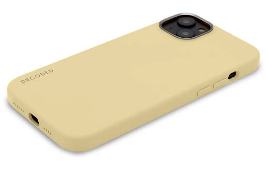 Coque MagSafe Silicone Antimicrobienne iPhone 14 Plus Beige