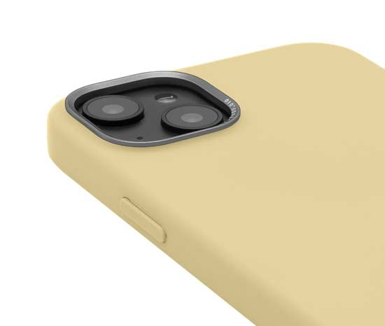 Coque MagSafe Silicone Antimicrobienne iPhone 14 Plus Beige