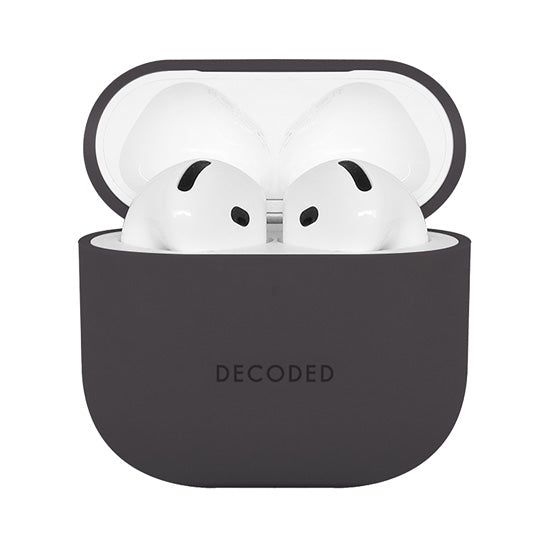 AirCase Silicone AirPods 4 Noir