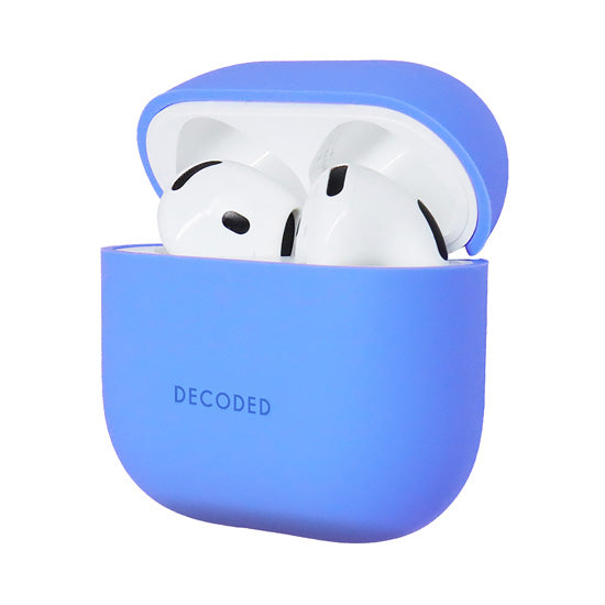 AirCase Silicone AirPods 4 Bleu
