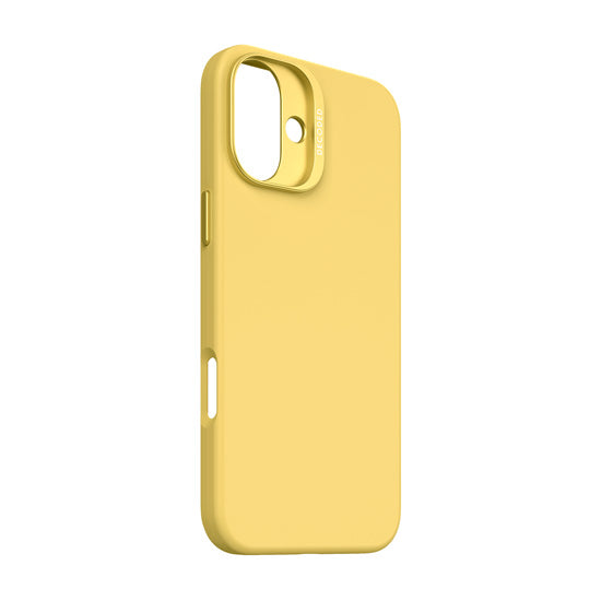 Coque MagSafe Silicone Antimicrobienne iPhone 16 Plus Jaune