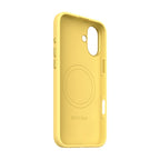 Coque MagSafe Silicone Antimicrobienne iPhone 16 Plus Jaune
