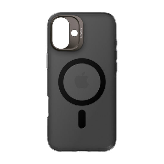 Coque MagSafe Plastique Recyclé iPhone 16 Plus Noir