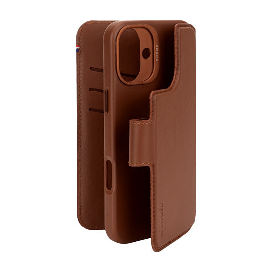 Folio detachable MagSafe iPhone 16 Plus Tan