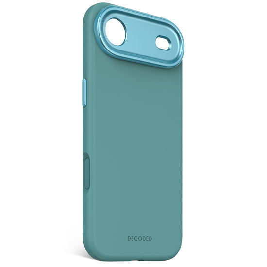 Coque MagSafe Silicone Antimicrobienne iPhone Air Retro Blue