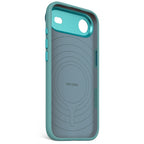 Coque MagSafe Silicone Antimicrobienne iPhone Air Retro Blue