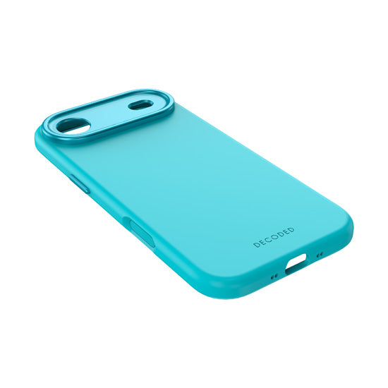 Coque MagSafe Silicone Antimicrobienne iPhone Air Retro Blue