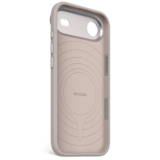 Coque MagSafe Silicone Antimicrobienne iPhone Air Soft Taupe