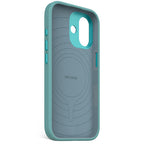 Coque MagSafe Silicone Antimicrobienne iPhone 17 Retro Blue